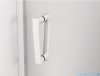 Ronal Cadura White Line drzwi wahadłowe 80cm jednoczęściowe lewe z polem stałym biały mat CA31CG0800907